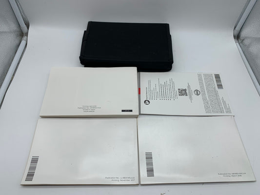 2018 Nissan Rogue Sport Owners Manual Set with Case OEM R01B24003