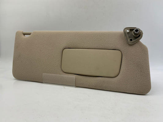 2002-2004 Toyota Camry Passenger Sun Visor Beige OEM C03B02031