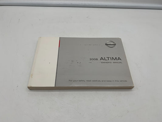2008 Nissan Altima Owners Manual OEM A01B47006