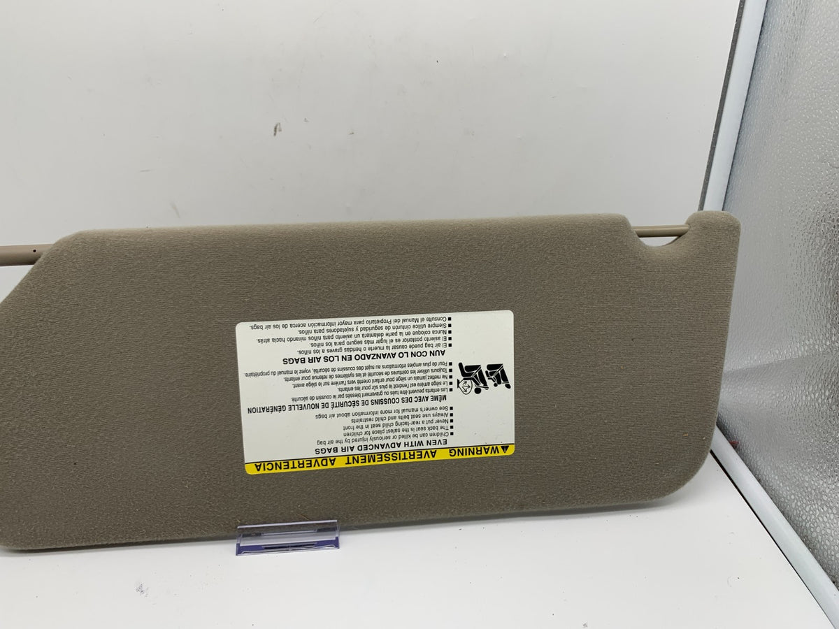 2011-2014 Toyota Sienna Passenger Visor Sunvisor Gray Illuminated OEM C04B68013