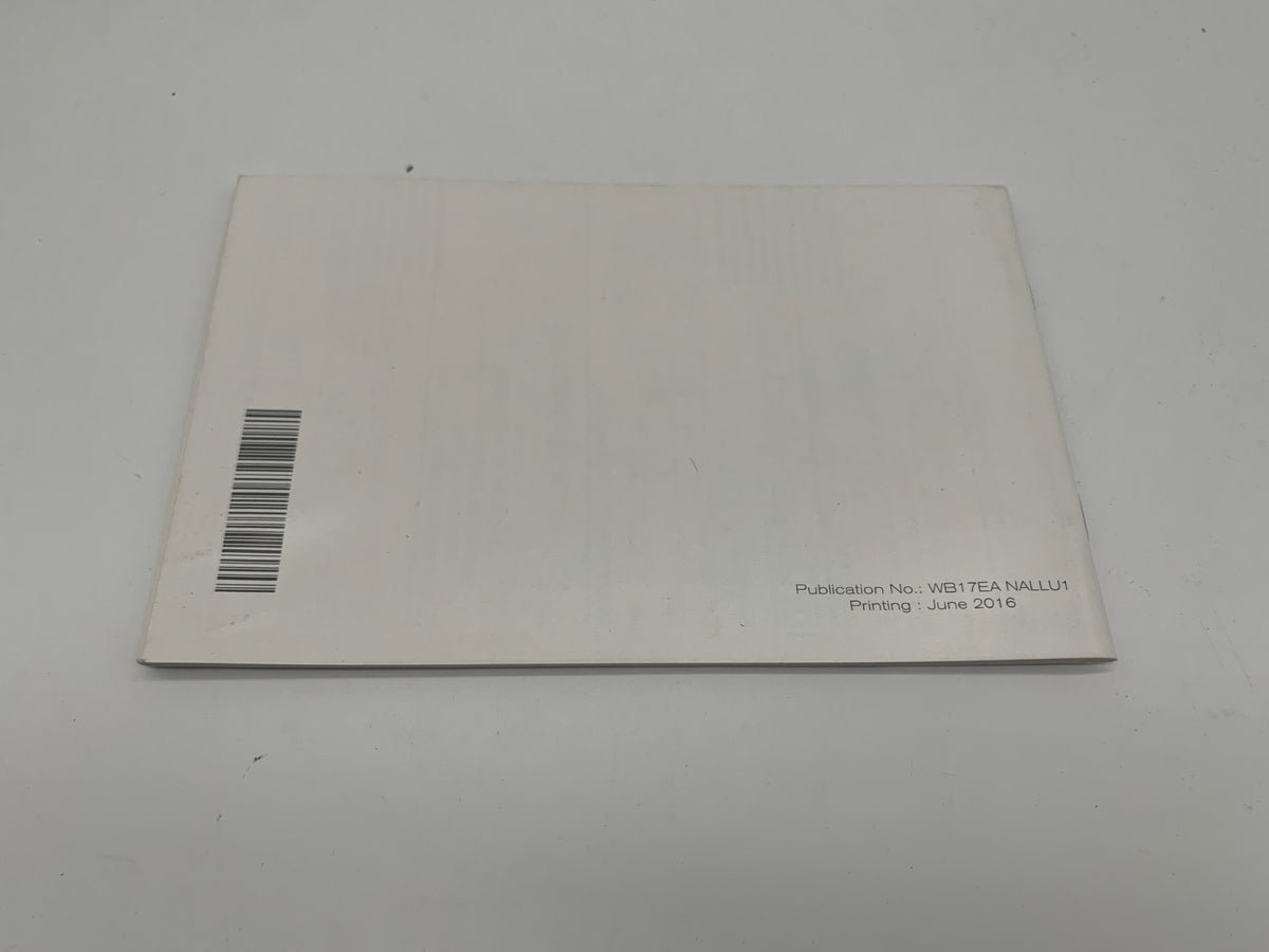 2017 Nissan Maxima Owners Manual Set with Case OEM
