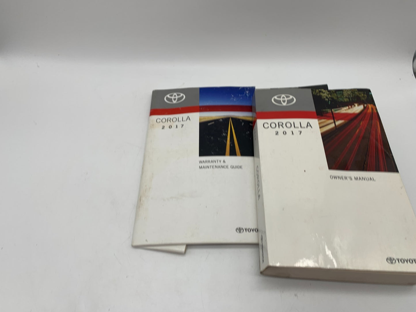 2017 Toyota Corolla Owners Manual Set OEM D01B12056