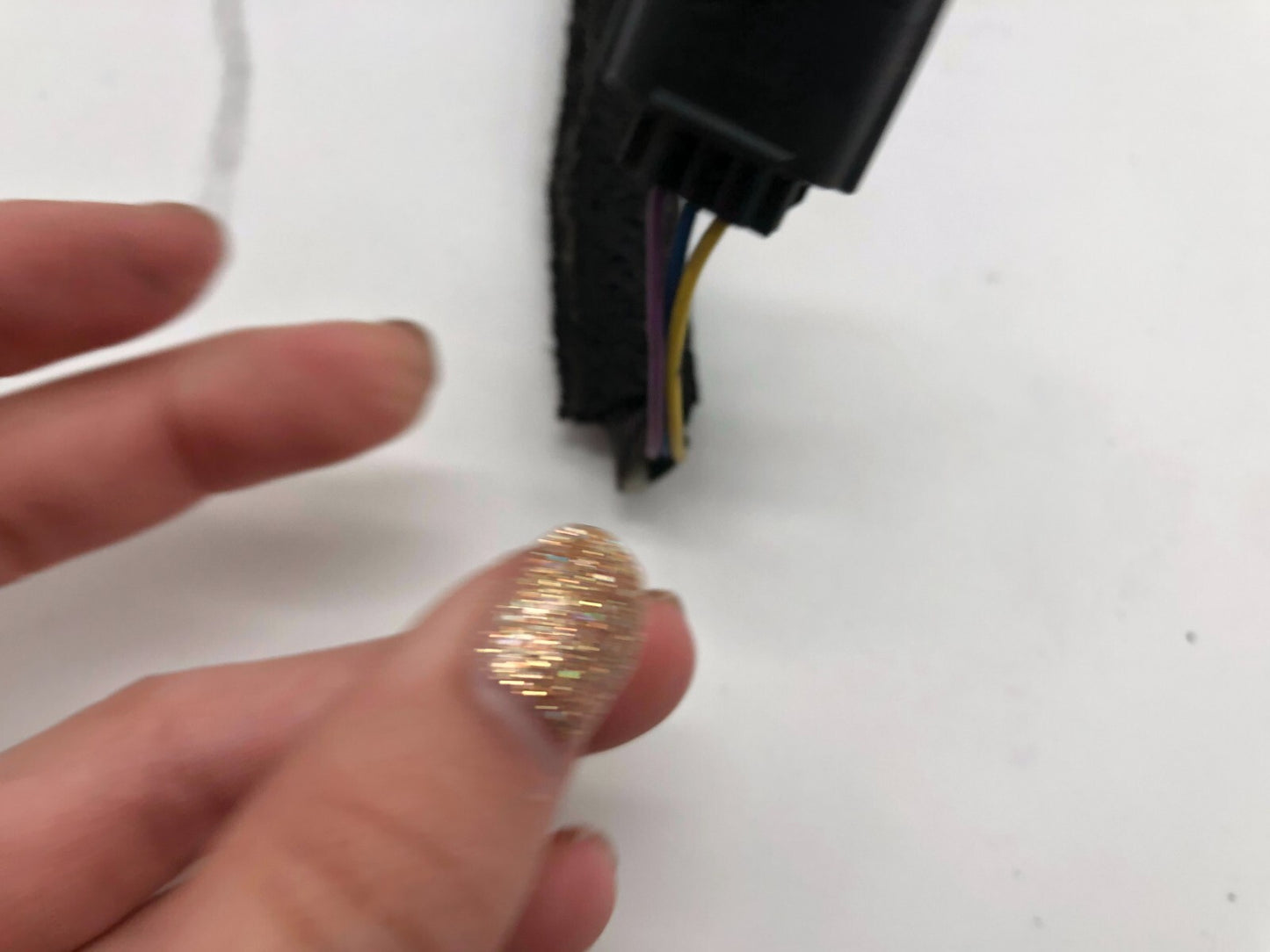 2005-2015 Nissan XTerra Passenger Side Power Door Mirror Black OEM A04B54043