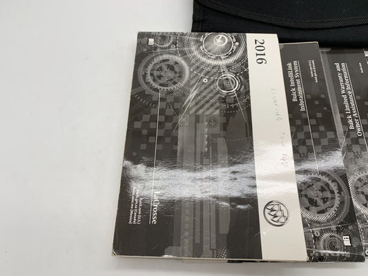 2016 Buick Lacrosse Owners Manual Set with Case OEM