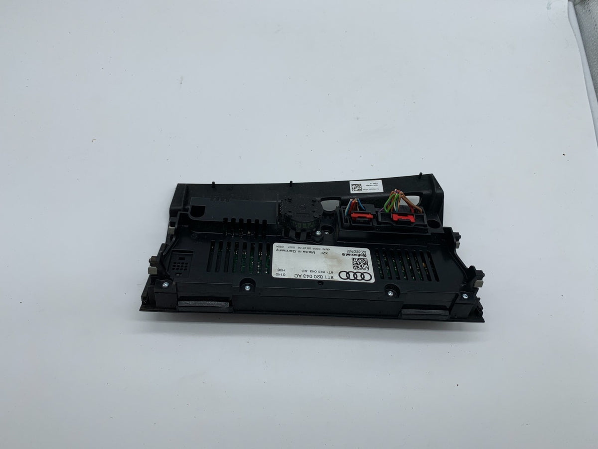 2008-2013 Audi A5 AC Heater Climate Control Unit OEM D01B42013
