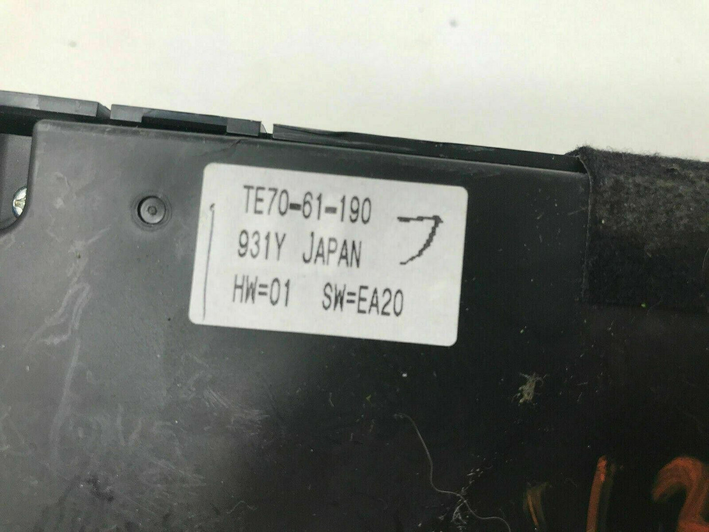 2010-2015 Mazda CX-9 AC Heater Climate Control Unit OEM D02B09016