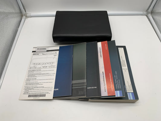2012 Hyundai Sonata Owners Manual Set with Case OEM E04B02001