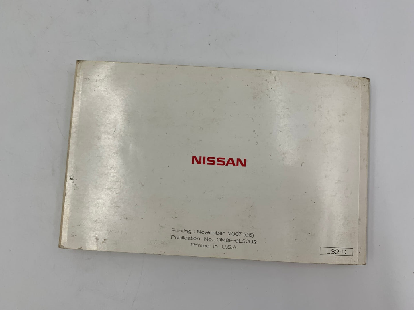 2008 Nissan Altima Owners Manual Set with Case OEM C04B42048