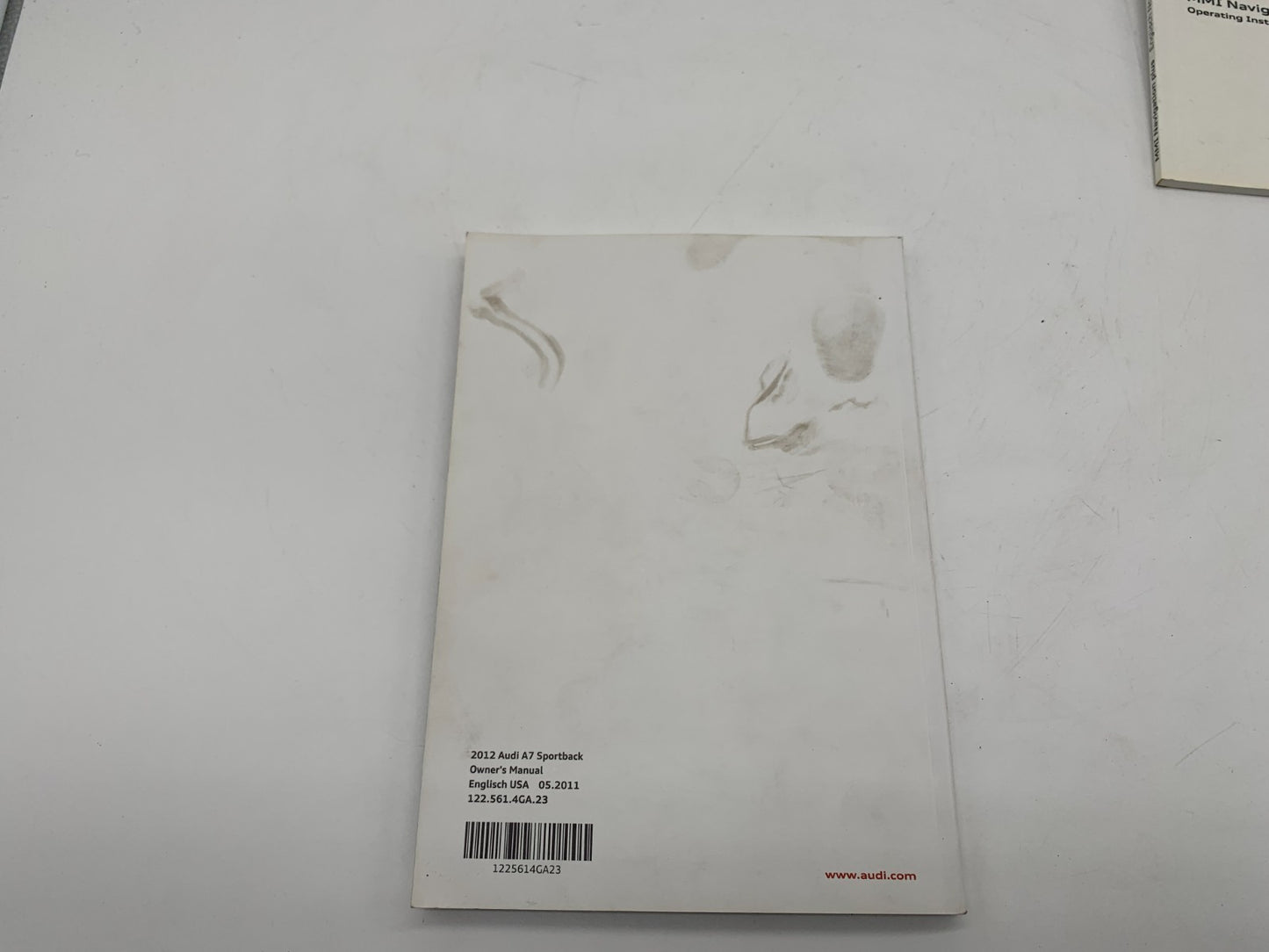 2012 Audi A7 Sportback Owners Manual Set OEM D03B64005