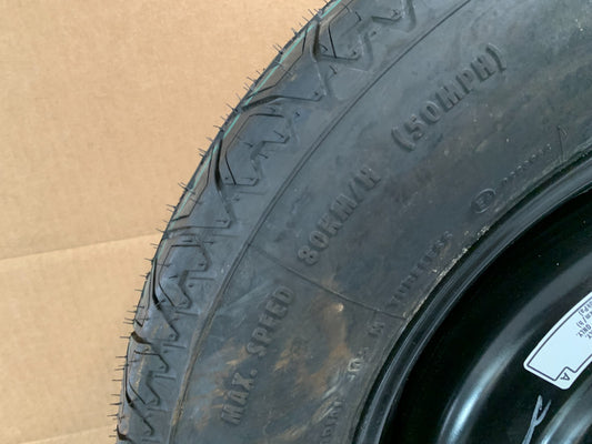 2006-2014 2017-2025 Honda Ridgeline 17" Spare Tire Compact Donut T16590R17