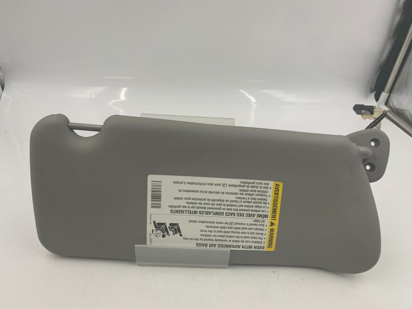 2013-2019 Ford Taurus Passenger Sun Visor Sunvisor Black Illuminated D02B34082