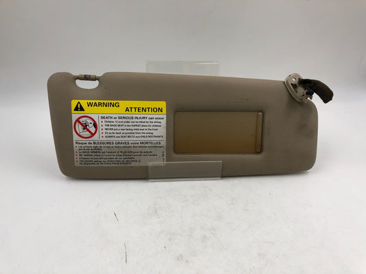2003-2009 Audi A4 Passenger Sun Visor Illumination Beige OEM D03B38045
