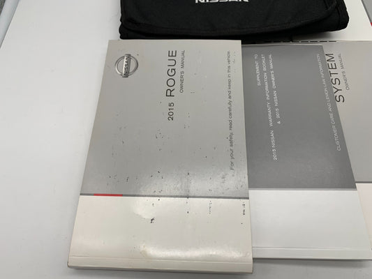 2015 Nissan Rogue Owners Manual Set with Case OEM D03B05023