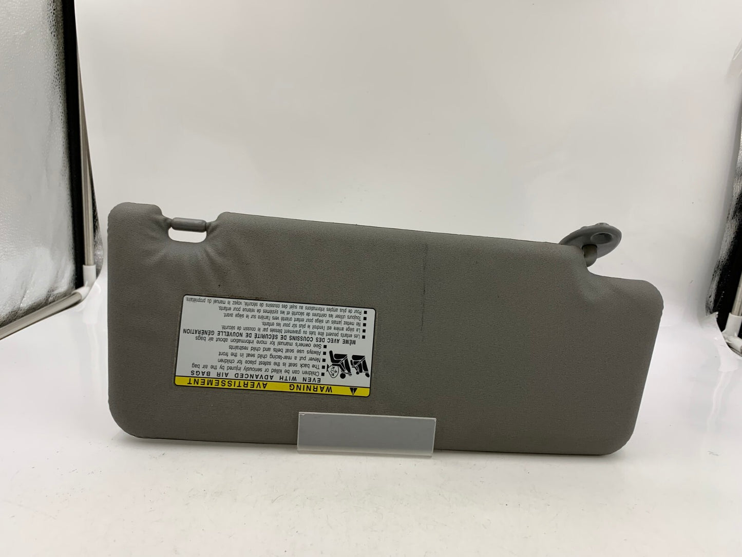 2009-2011 Toyota Tacoma Driver Sun Visor Gray OEM A02B31027