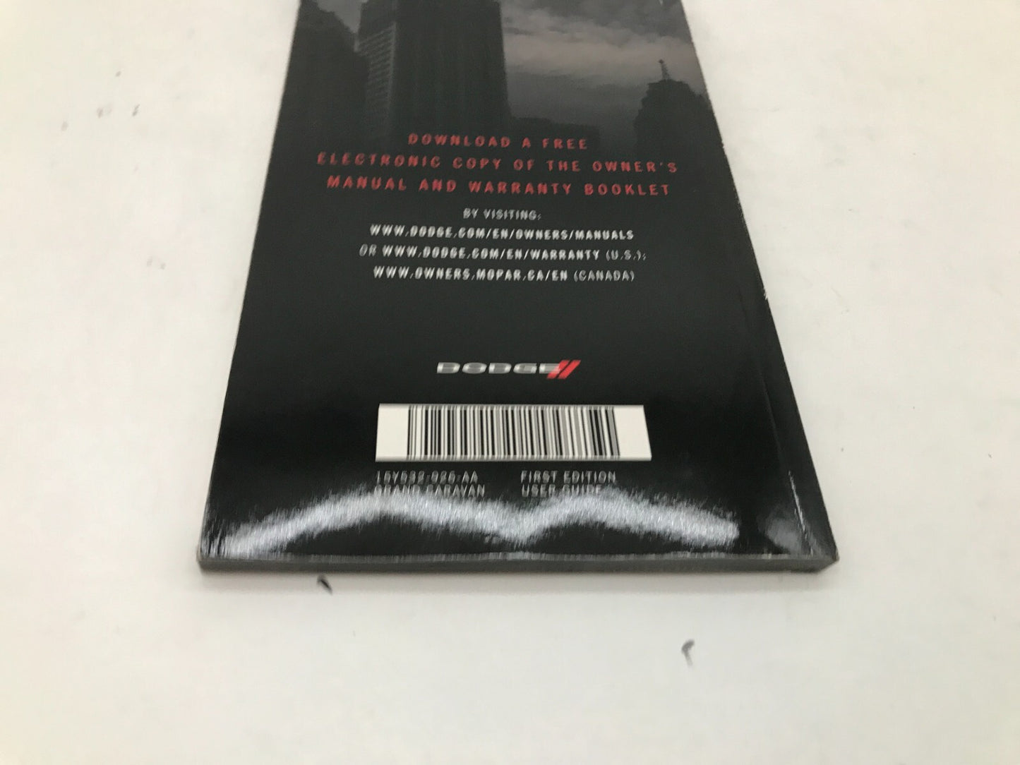 2016 Dodge Grand Caravan Owners Manual Set with Case OEM A03B50076