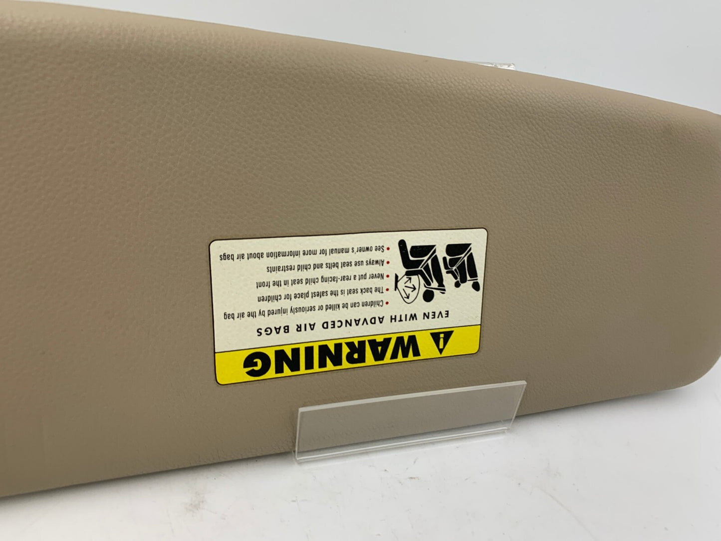 2008-2010 BMW 528i Driver Sun Visor Sunvisor Gray Illuminated OEM D01B70003