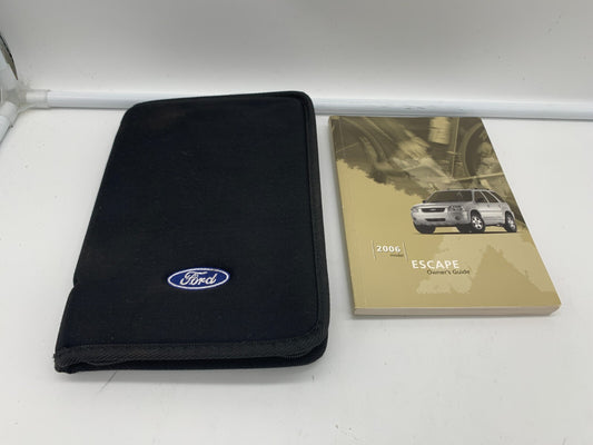 2007 Ford Escape Owners Manual with Case OEM D03B64012