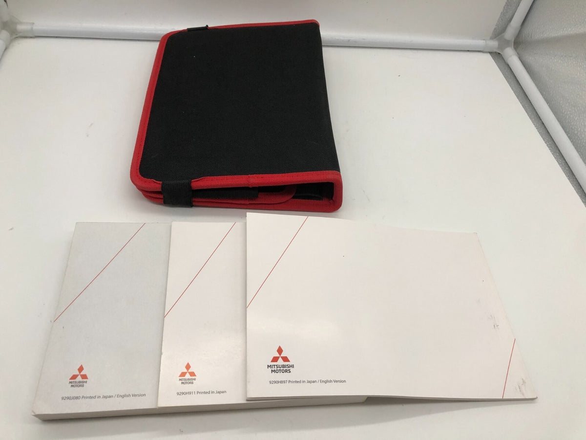 2018 Mitsubishi Eclipse Cross Owners Manual Set with Case OEM R01B34012