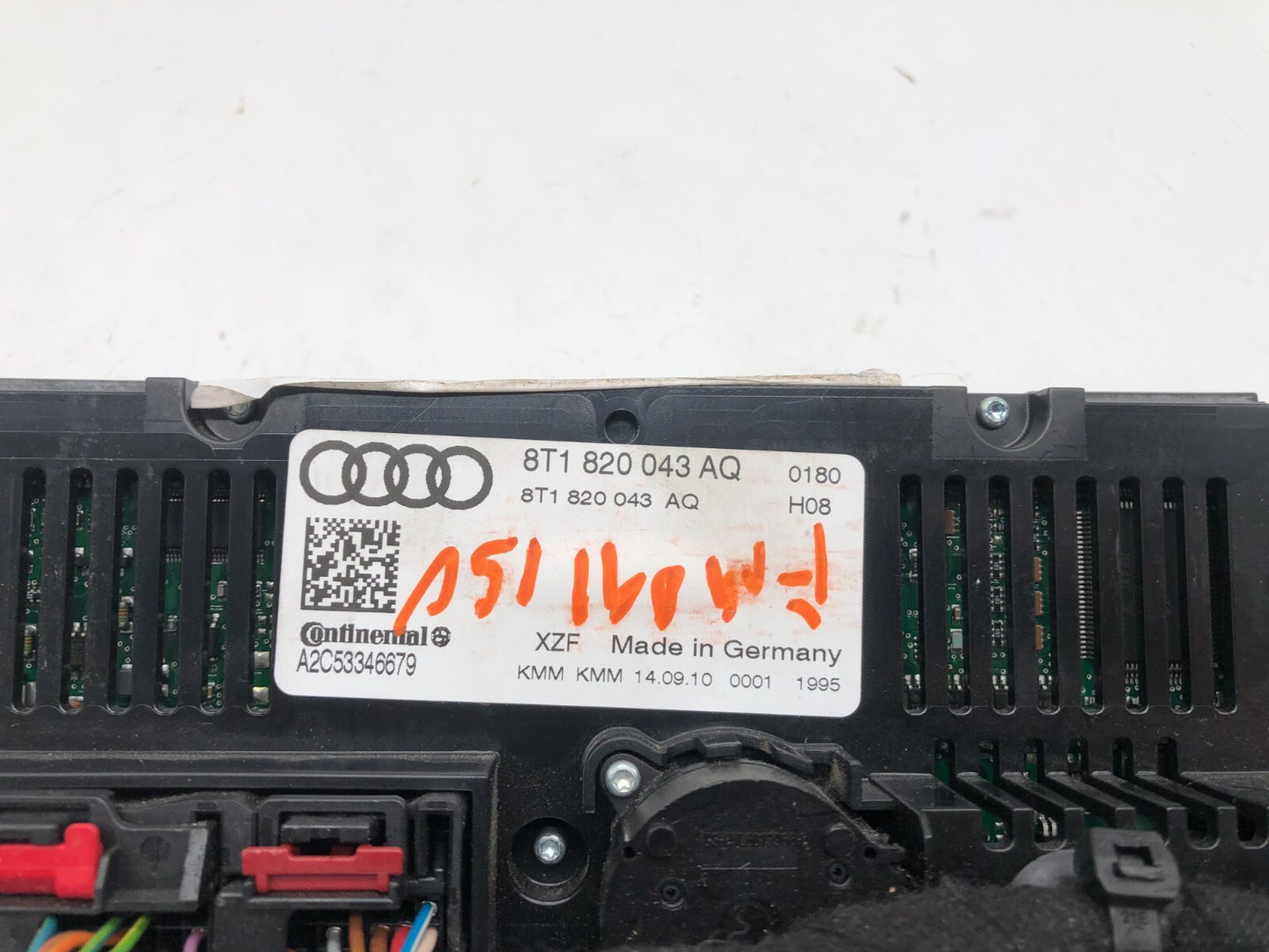 2008-2013 Audi A5 AC Heater Climate Control Unit OEM A02B16009