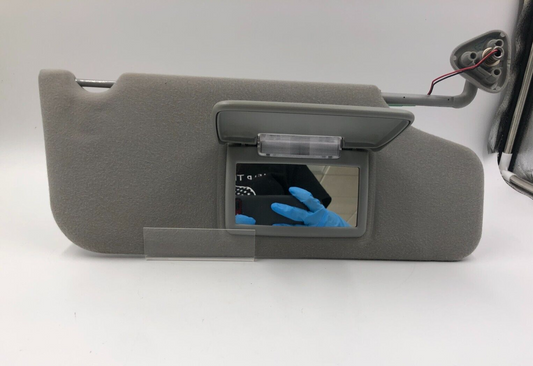 2005-2007 Ford Freestyle Passenger Sun Visor Illuminated Gray OEM B04B31030