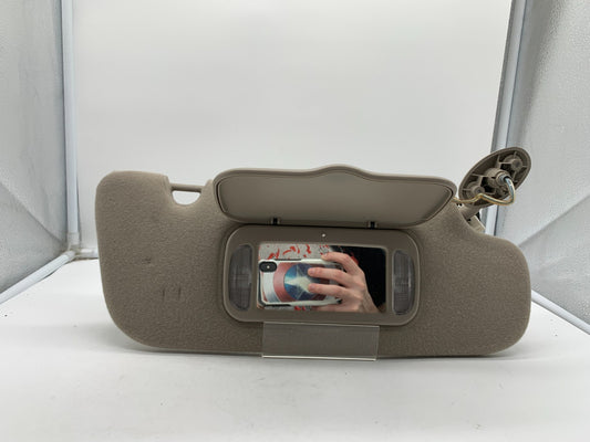 2002-2003 Jeep Liberty Passenger Sun Visor Gray Illumination OEM