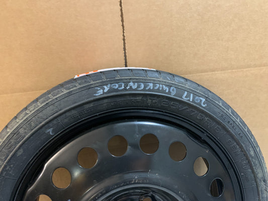 2013-2022 Buick Encore 16" Spare Tire Wheel Compact Donut Emergency T125/70R16