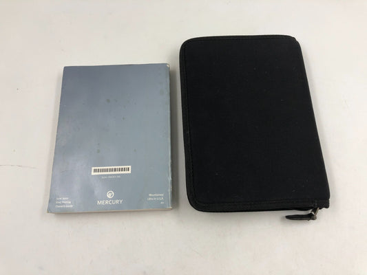 2003 Mercury Mountaineer Owners Manual with Case OEM A03B19073