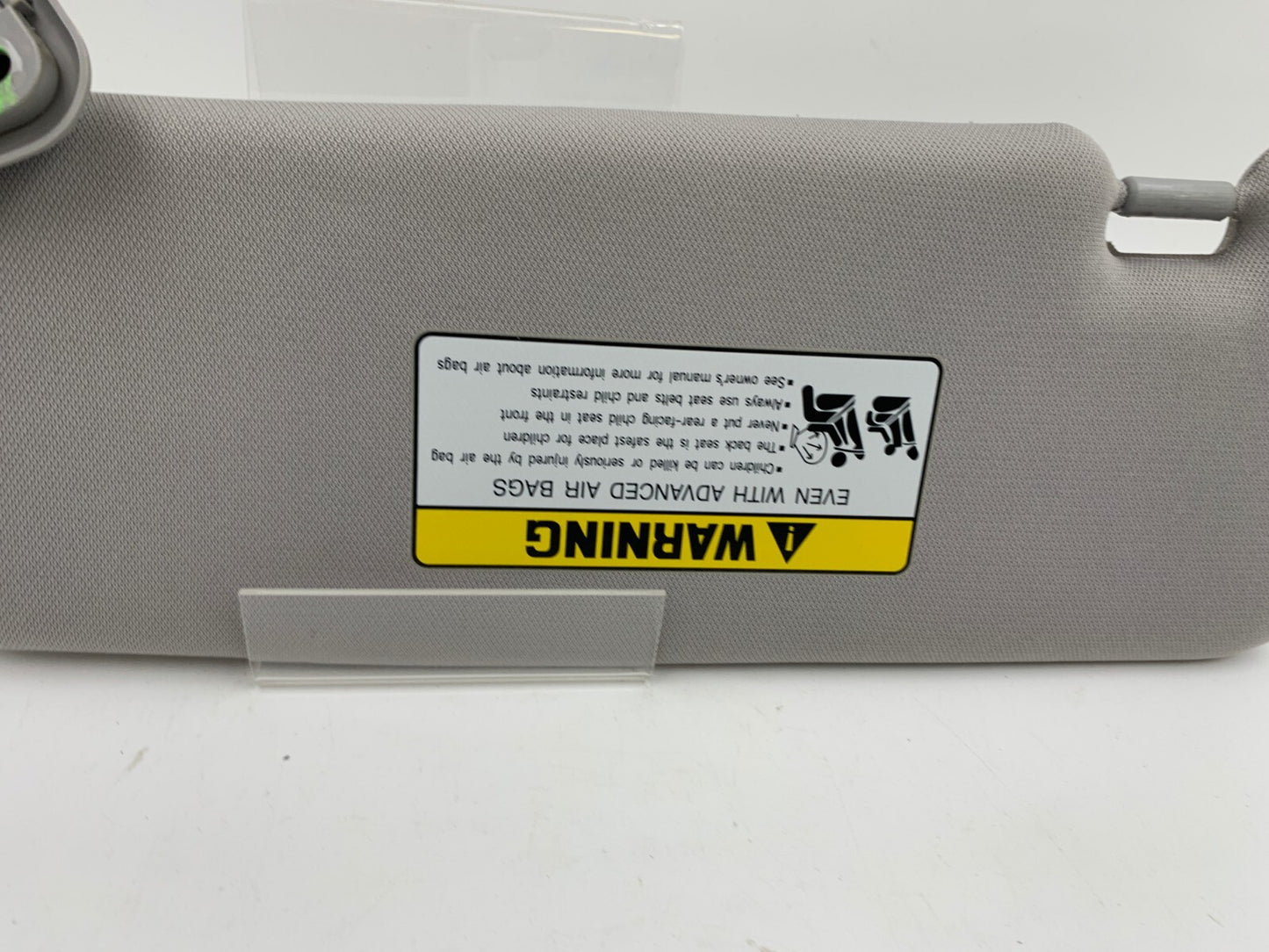 2011-2014 Hyundai Sonata Passenger Sun Visor Sunvisor Gray OEM E02B66001
