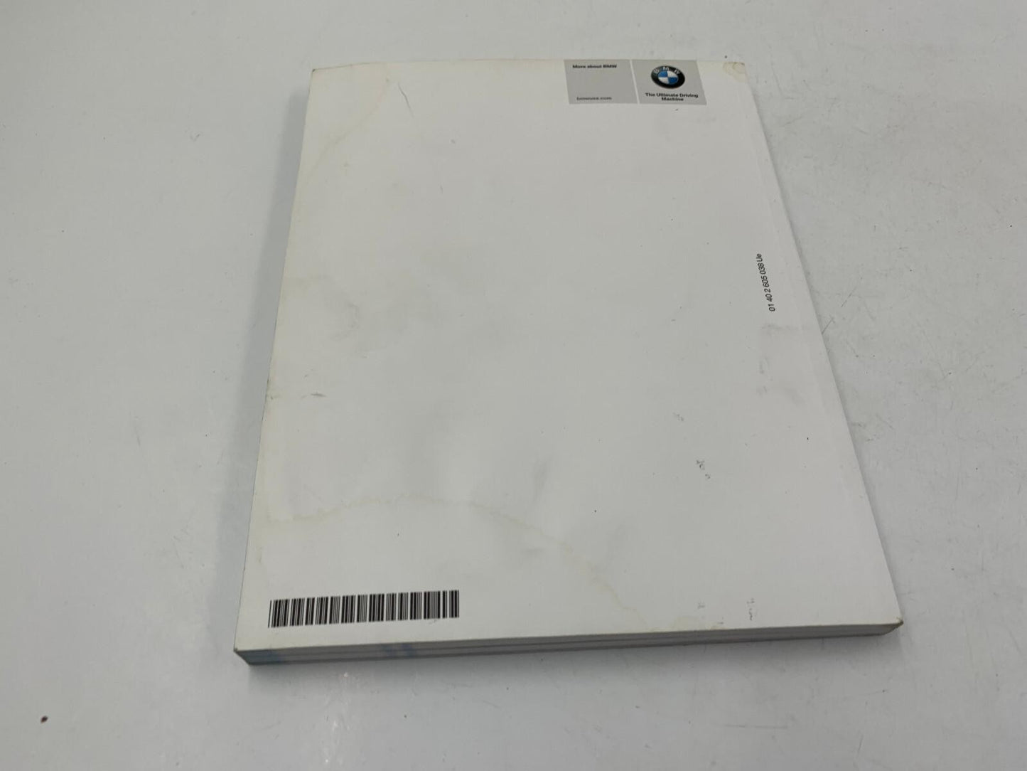 2011 BMW 550i Sedan Owners Manual Set with Case OEM D02B08045