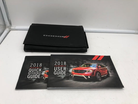 2018 Dodge Journey Owners Manual Set with Case OEM E02B40067