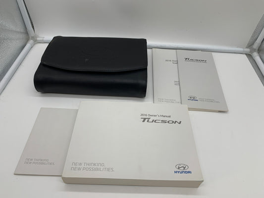 2016 Hyundai Tucson Owners Manual Set with Case OEM A03B13004