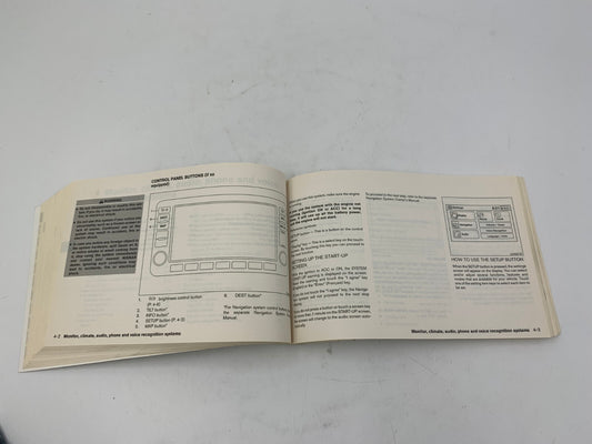 2007 Nissan Altima Owners Manual OEM B01B06006