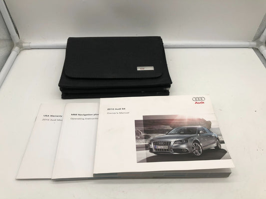 2010 Audi A4 Owners Manual Set with Case OEM R01B22015
