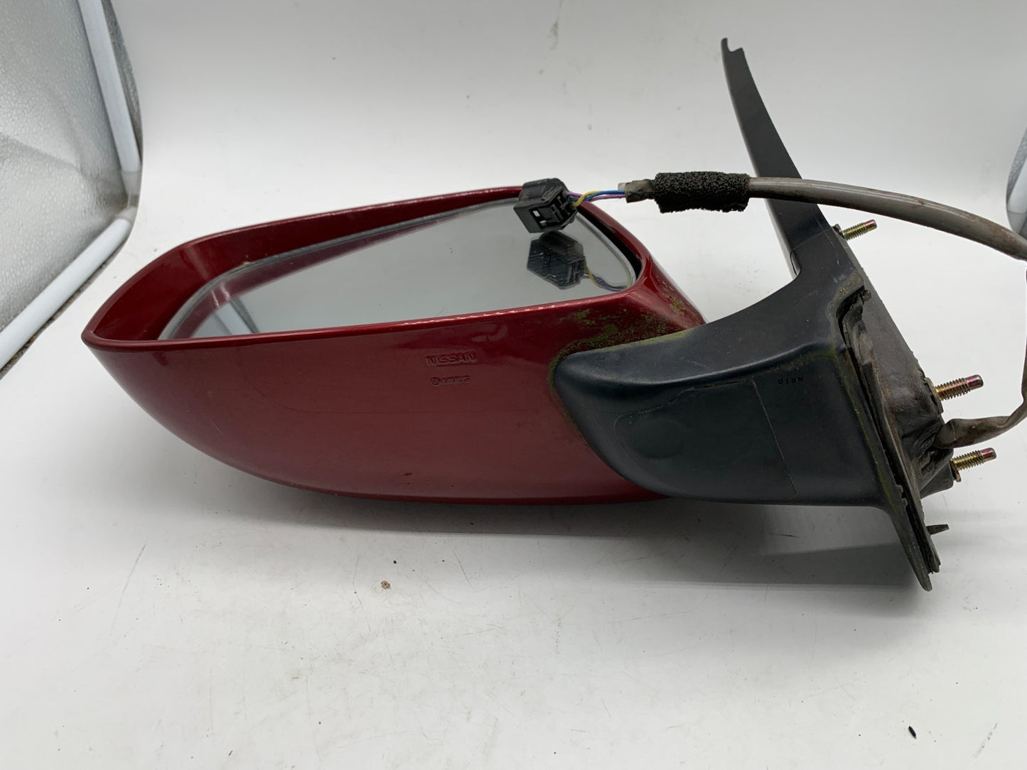 2005-2019 Nissan Frontier Driver Side View Power Door Mirror Red OEM A04B35002