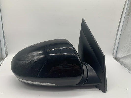 2016-2018 Hyundai Tucson Passenger Side View Power Door Mirror Black BSA OEM