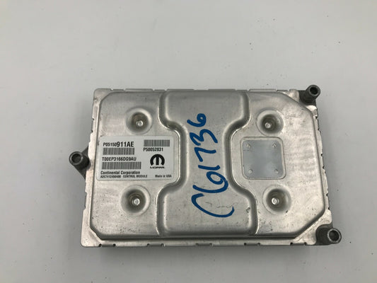 2015-2017 Jeep Renegade Computer Engine Control Module Unit ECU ECM D03B59005