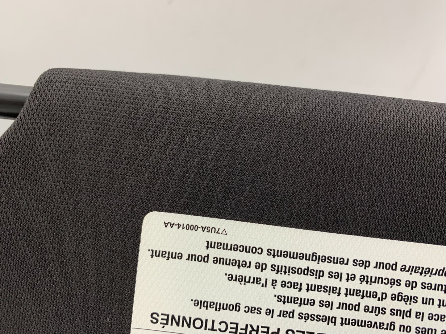 2010-2016 Ford MKS Passenger Sun Visor Sunvisor Black Illuminated OEM A01B34037