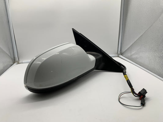2010-2016 Audi A4 Passenger Side View Power Door Mirror White OEM B02B27005