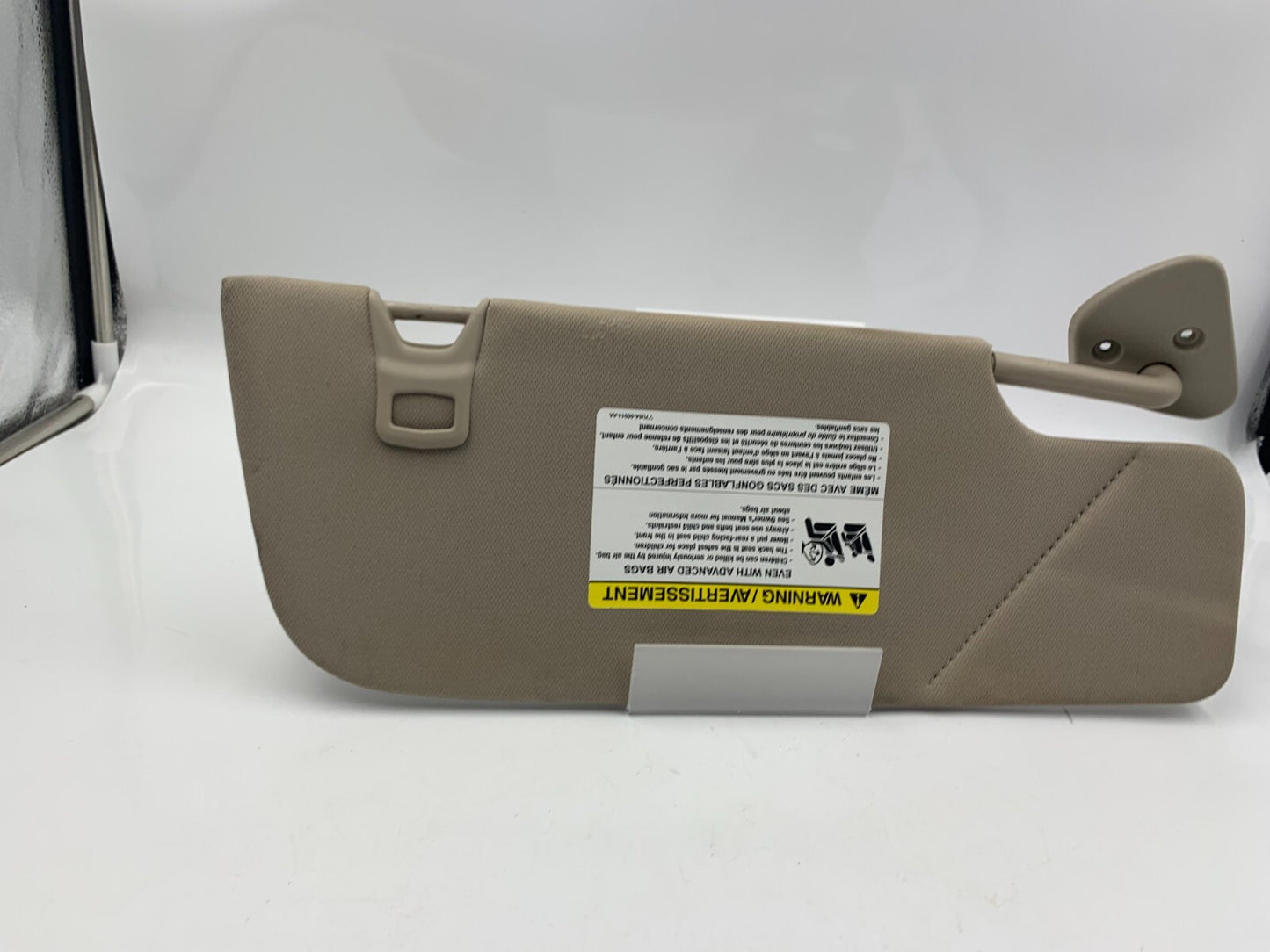 2005-2011 Ford Mustang Driver Sun Visor Gray OEM C01B14011