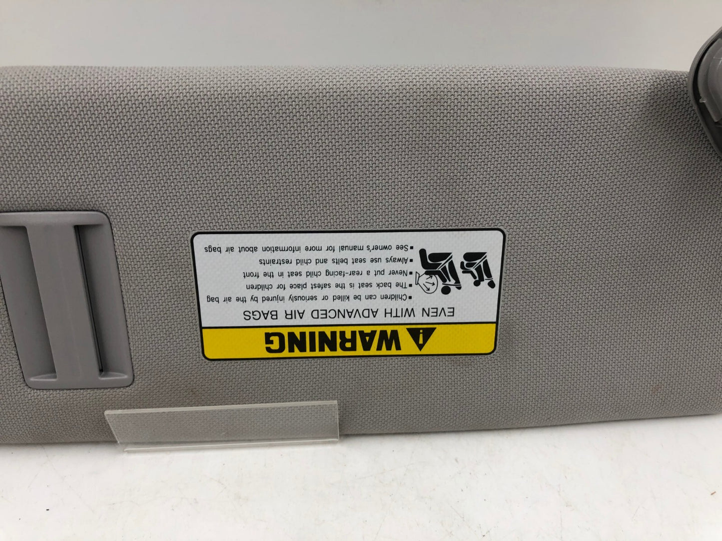 2015-2019 Hyundai Sonata Driver Sun Visor Gray Illumination OEM C02B33004