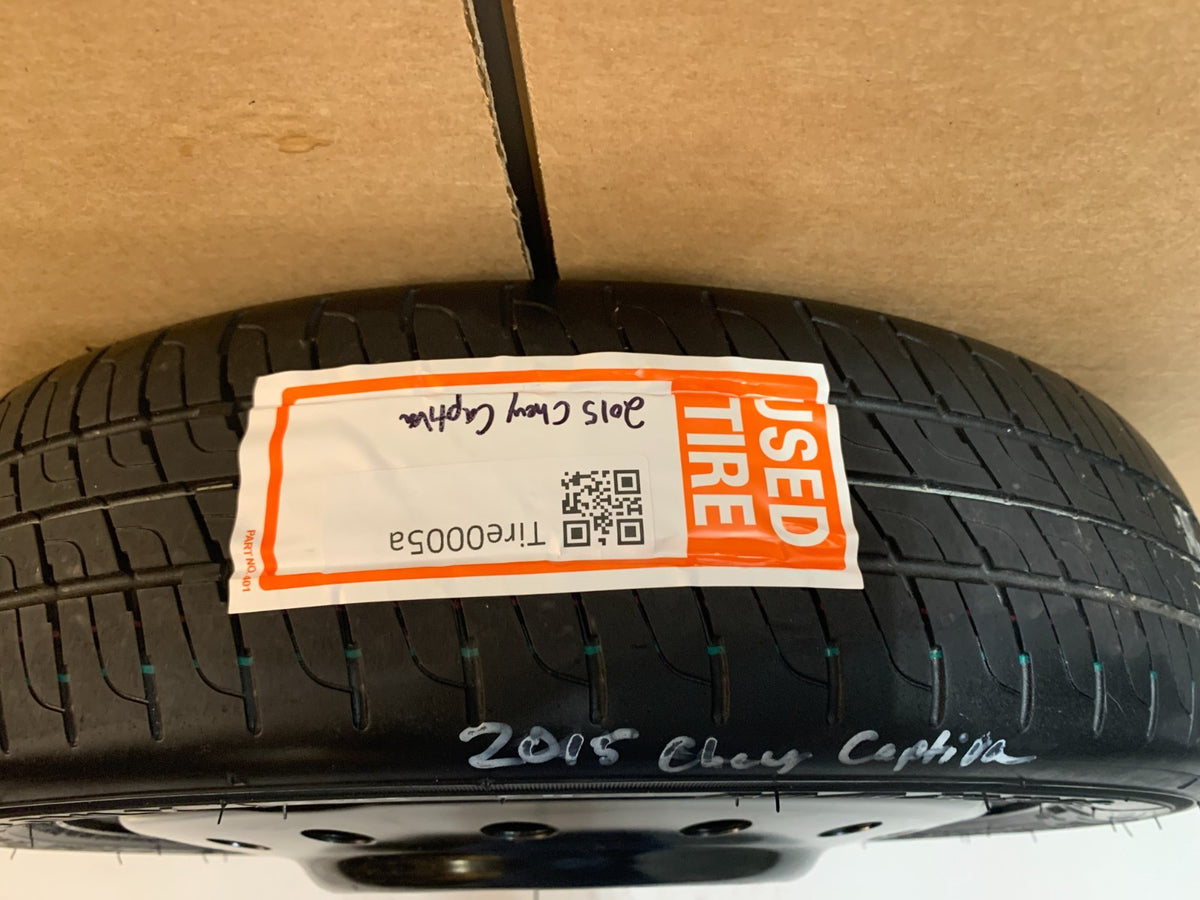 2012-2015 Chevy Captiva 16" Spare Tire Wheel Compact Donut T135/70R16