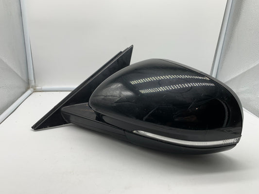 2017-2019 Jaguar XE Driver Side View Power Door Mirror Black BSA OEM B04B24001