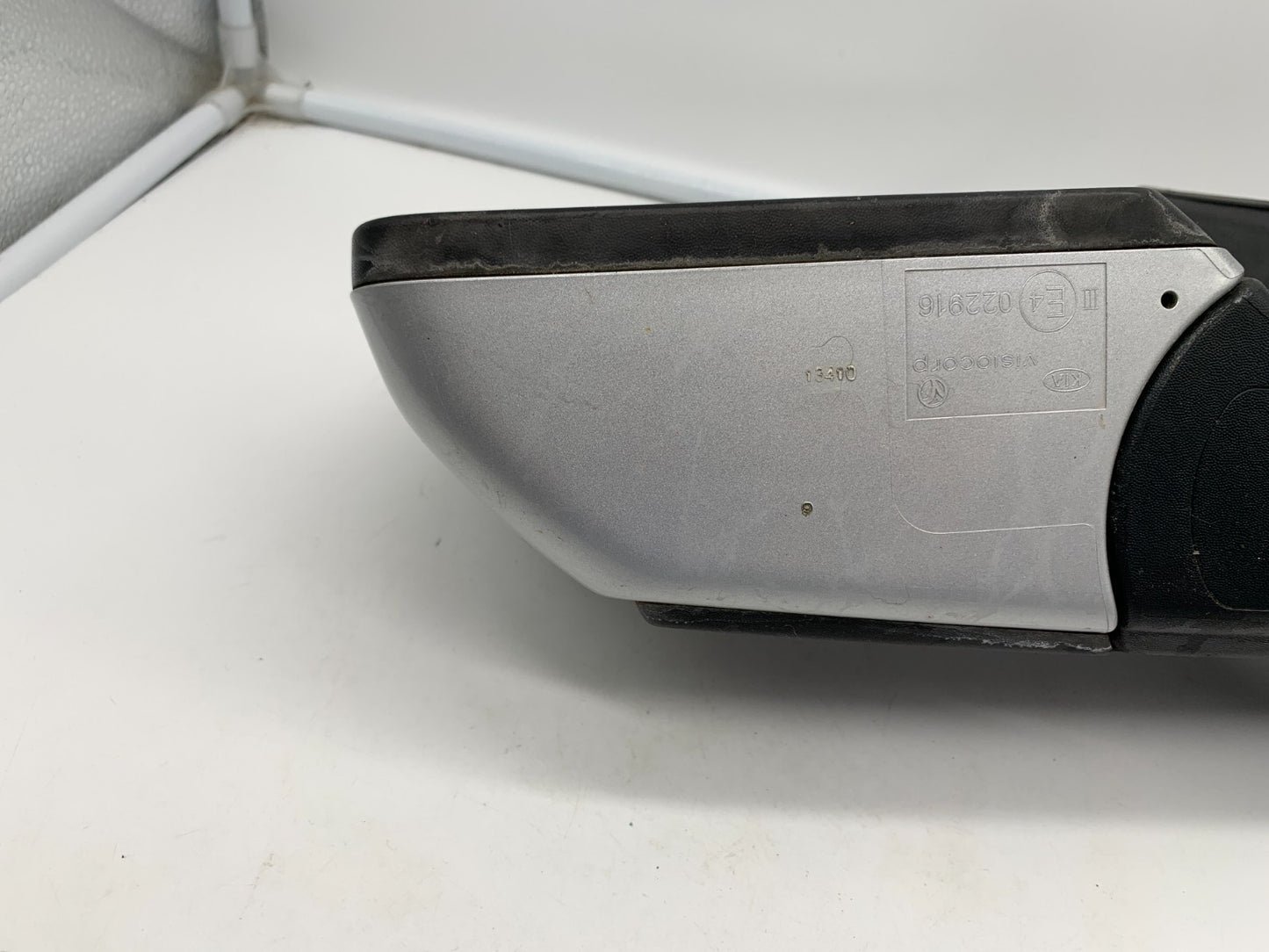 2010-2013 Kia Soul Driver Side View Manual Door Mirror Black OEM Silver
