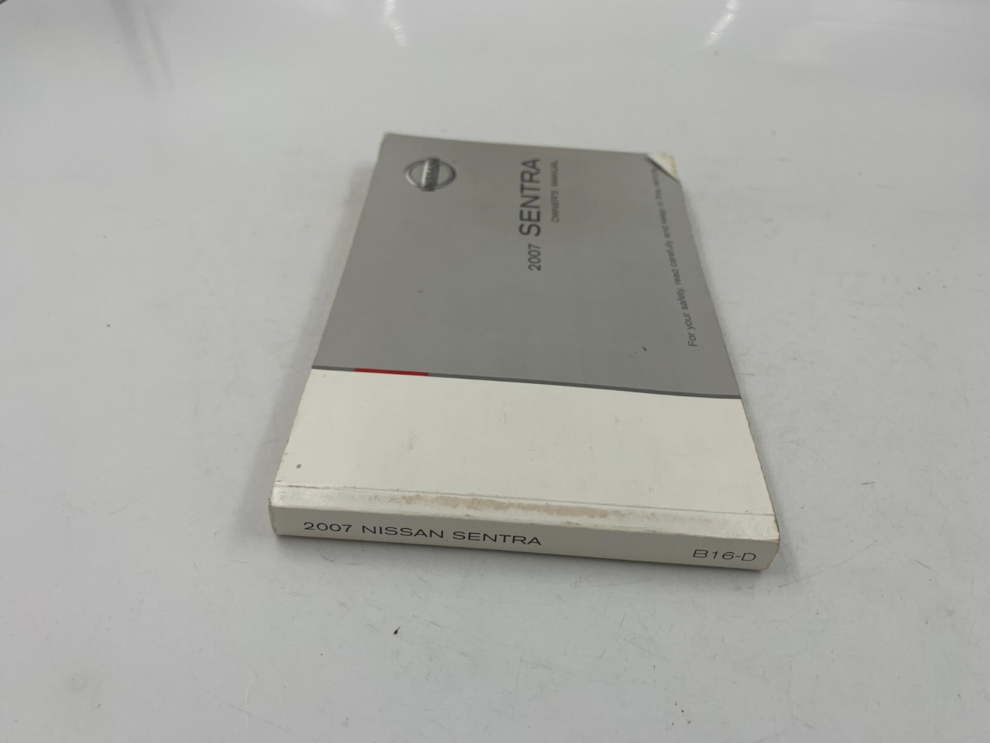 2007 Nissan Sentra Owners Manual OEM C03B26023