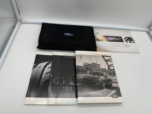 2017 Ford Fusion Owners Manual Set with Case OEM A03B13008
