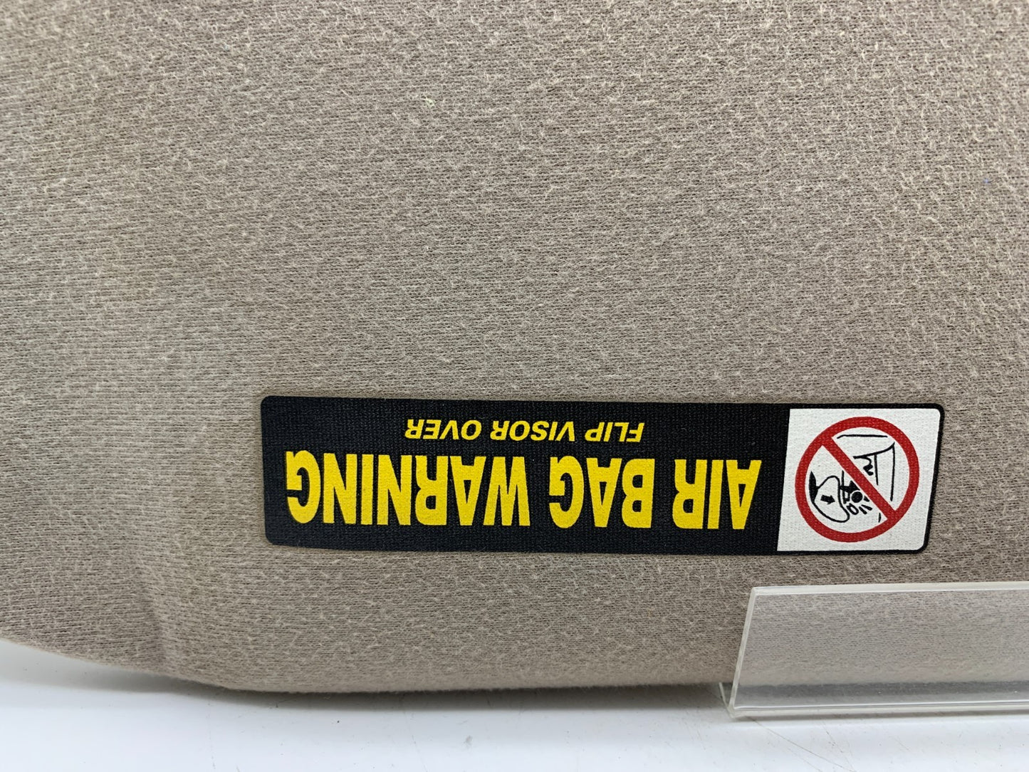 1999-2004 Honda Odyssey Passenger Sun Visor Illuminated Brown OEM A02B40002