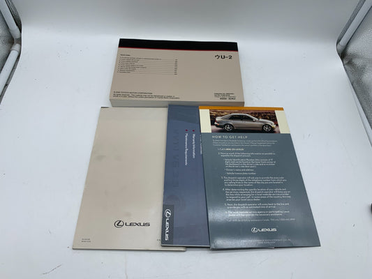 2006 Lexus ES330 ES 330 Owners Manual Set with Case OEM D02B51002