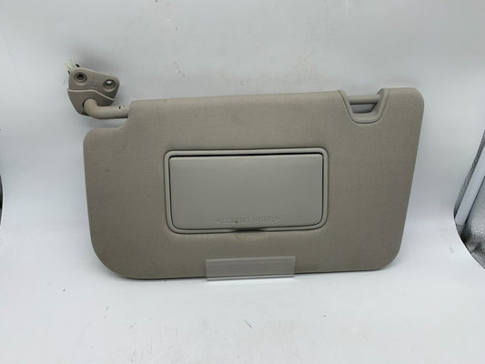 2014-2017 Nissan Rogue Passenger Sun Visor Gray Illuminated OEM D03B67006
