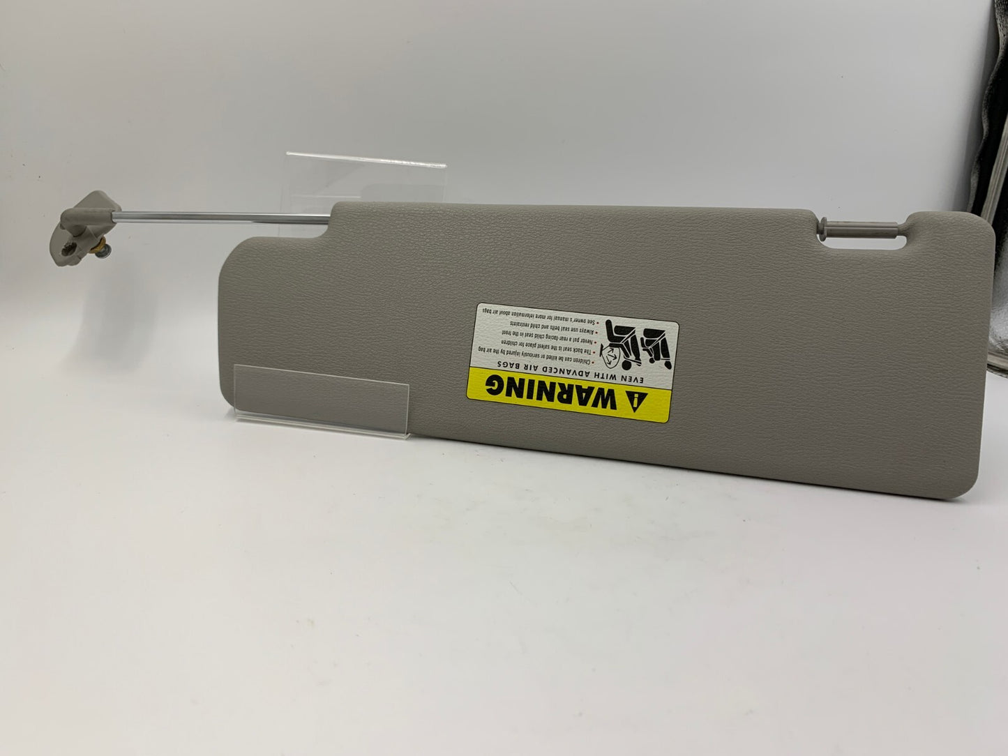 2007-2013 BMW X5 Passenger Sun Visor Gray Illuminated OEM C02B52061