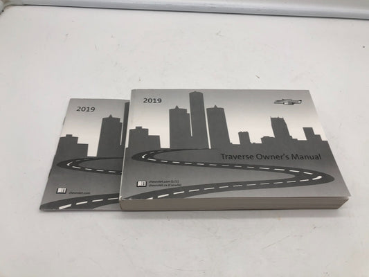 2019 Chevrolet Traverse Owners Manual Set OEM D02B01059